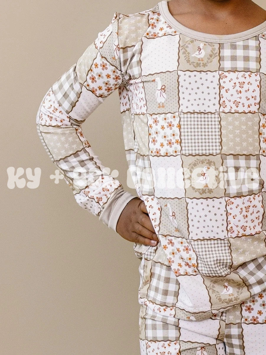 Bamboo Two Piece Set | Cottage Goose