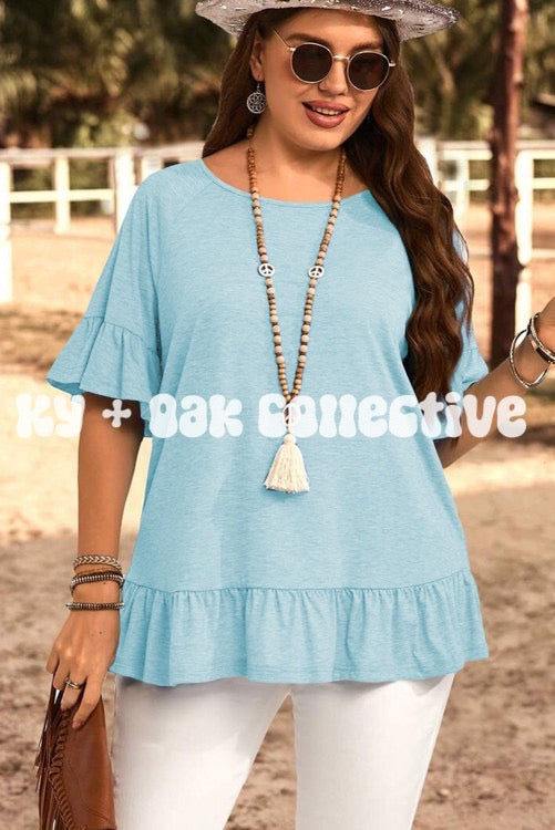 Ruffled Tee
