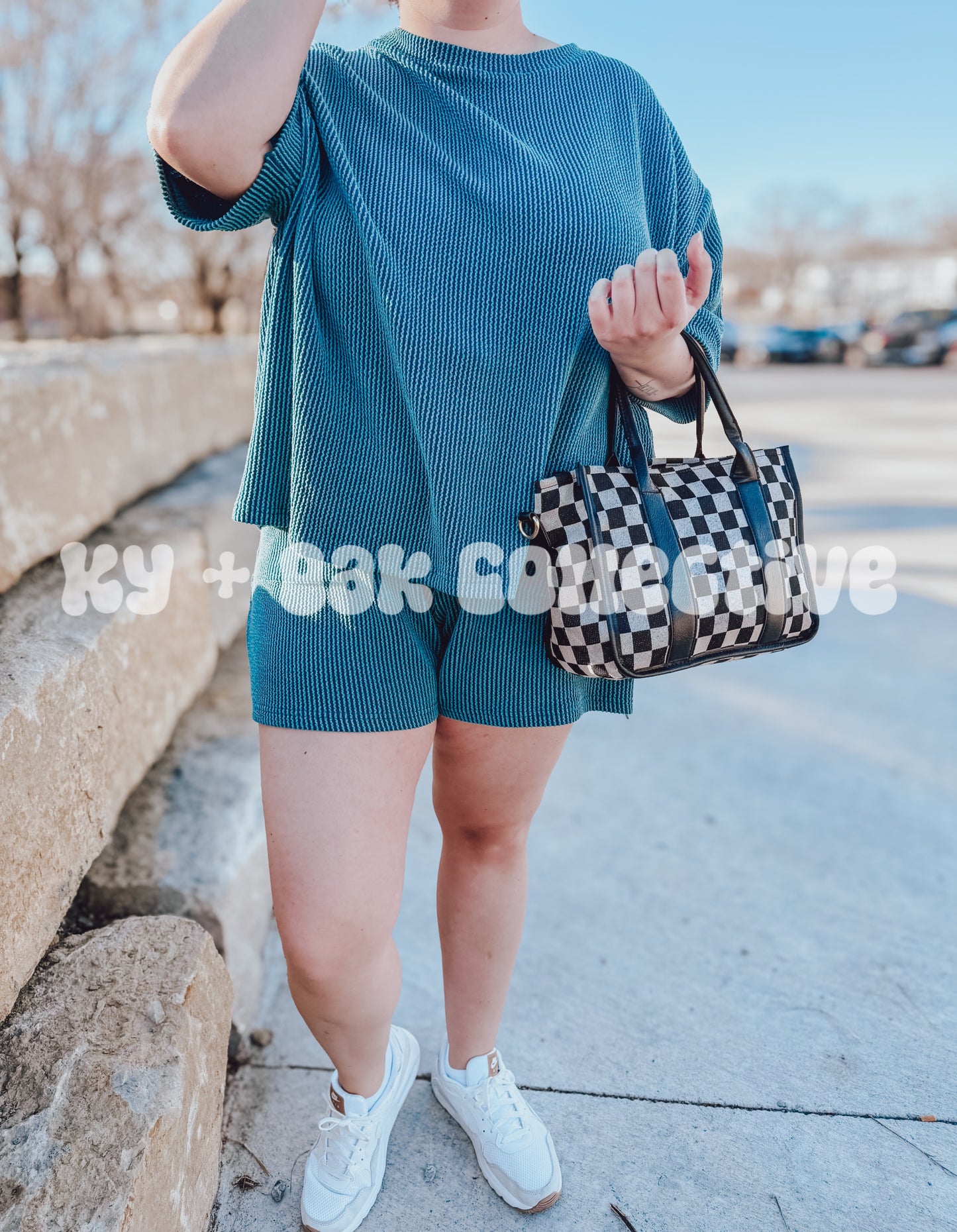 Zenana Urban Rib Shorts Set - RTS