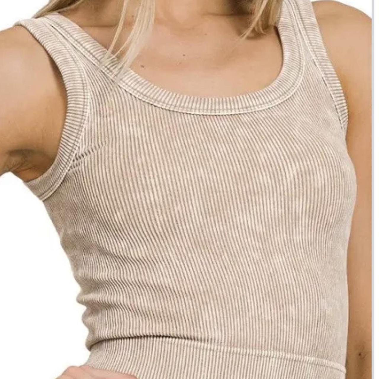 Zenana Washed Ribbed Tank - RTS