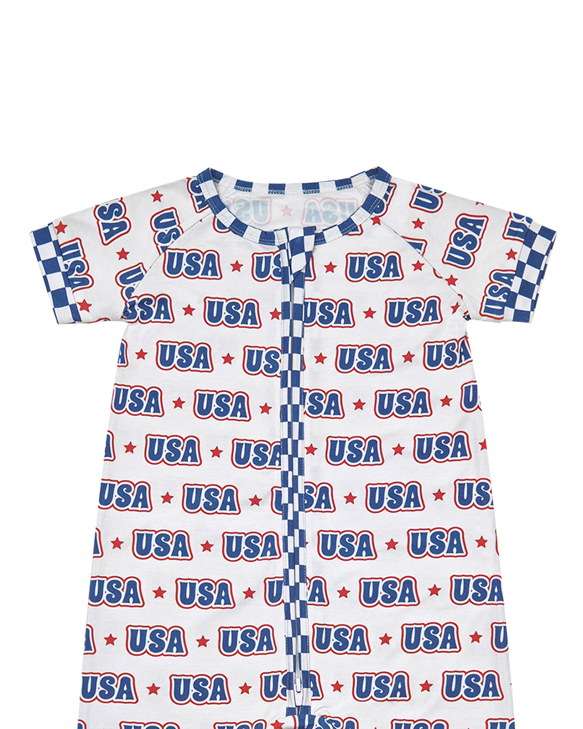 Bamboo Shorty Romper | USA