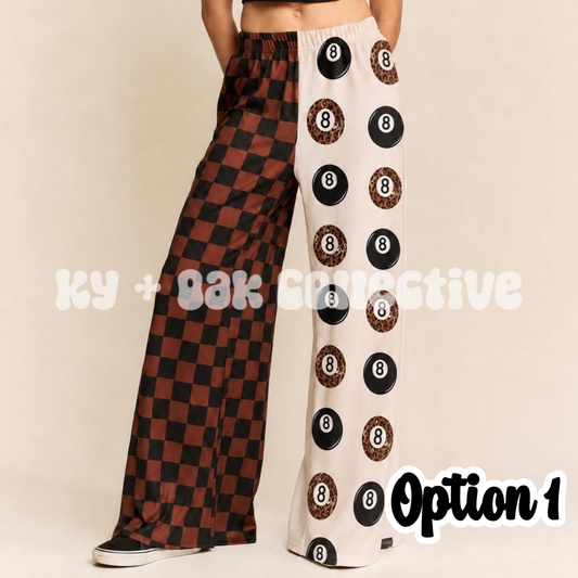 Ribbed Wide Leg Pants