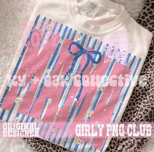 Coquette Striped Mama