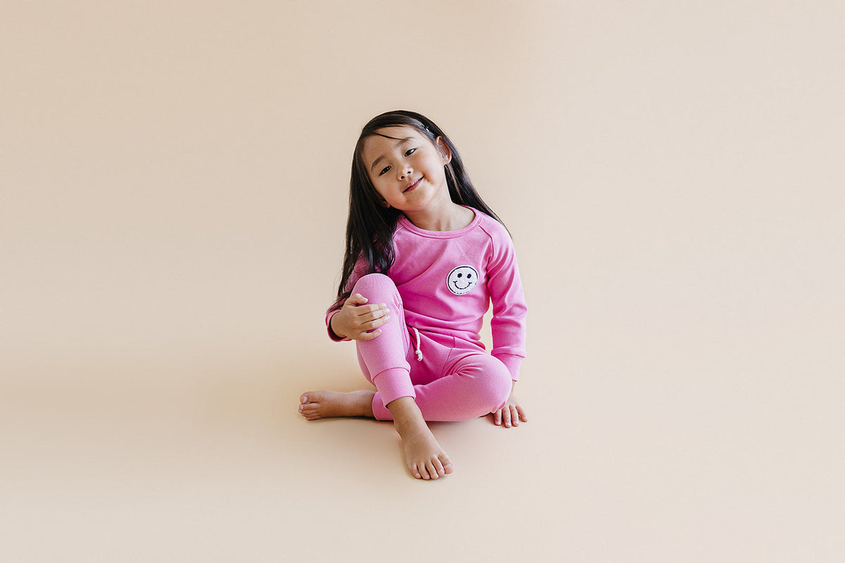 Lounge Set | Smiley Bubble Gum