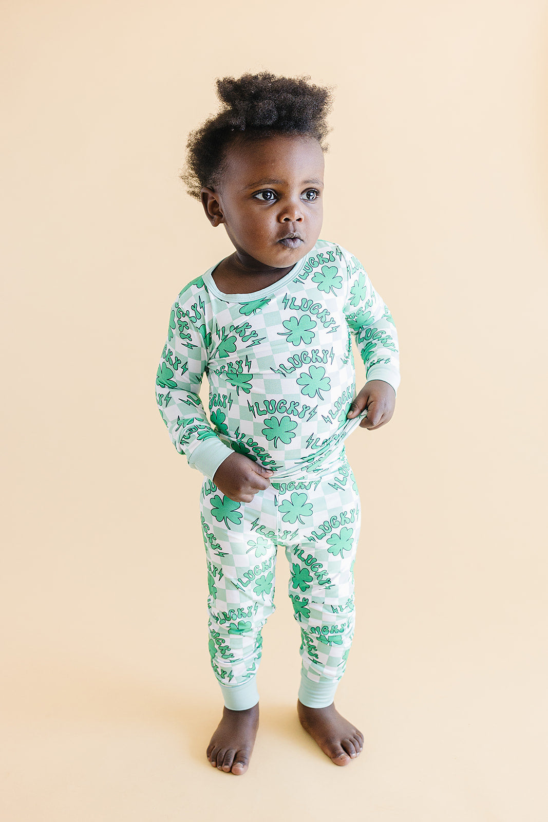 Bamboo Two Piece Set | Lucky Shamrock