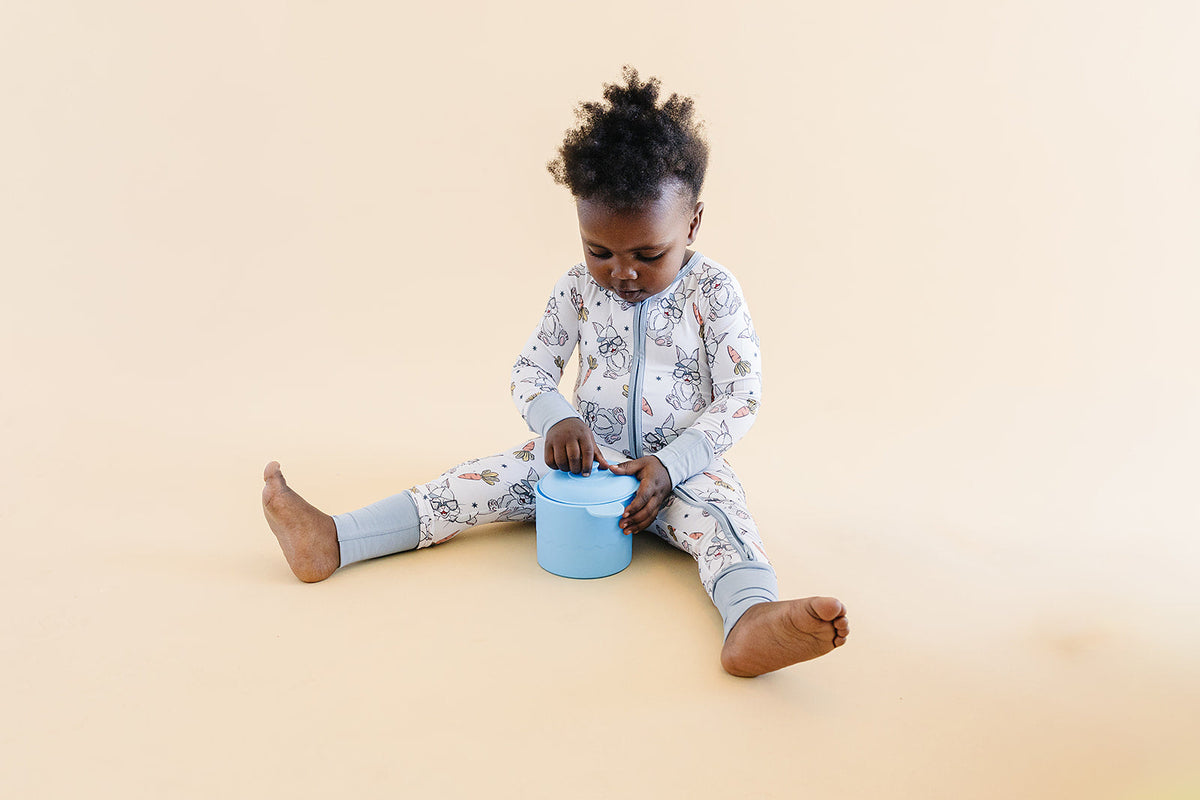 Bamboo Zip Romper | Rad Bunny