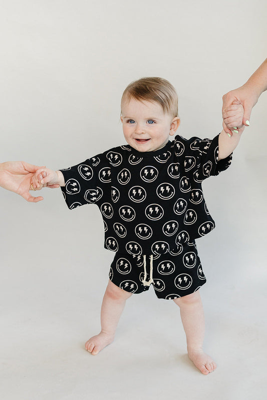 Shorts Set | Electric Smiley