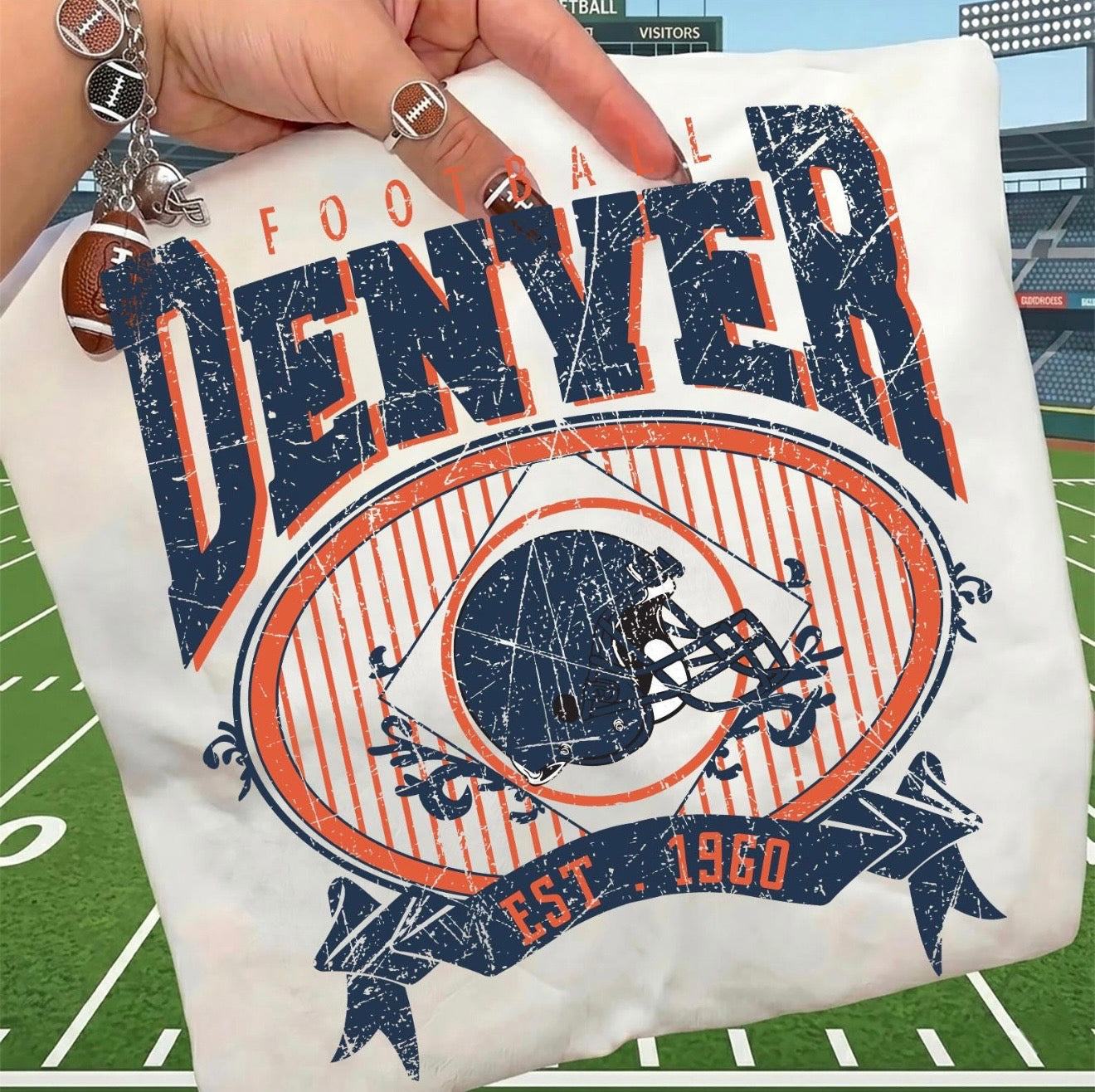 Vintage Custom Team Crewnecks - Style Option 1