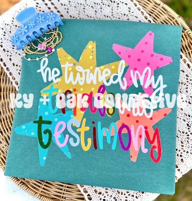 He Turned My Trials Into Testimony