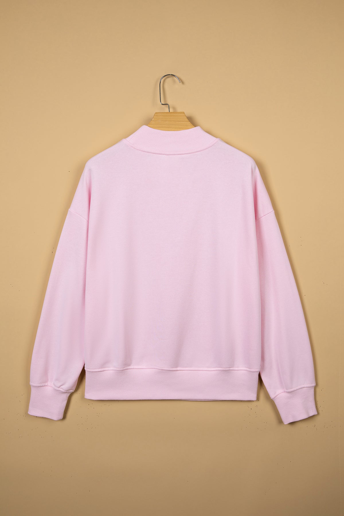 Chestnu COZY Embroidered Long Sleeve Sweatshirt