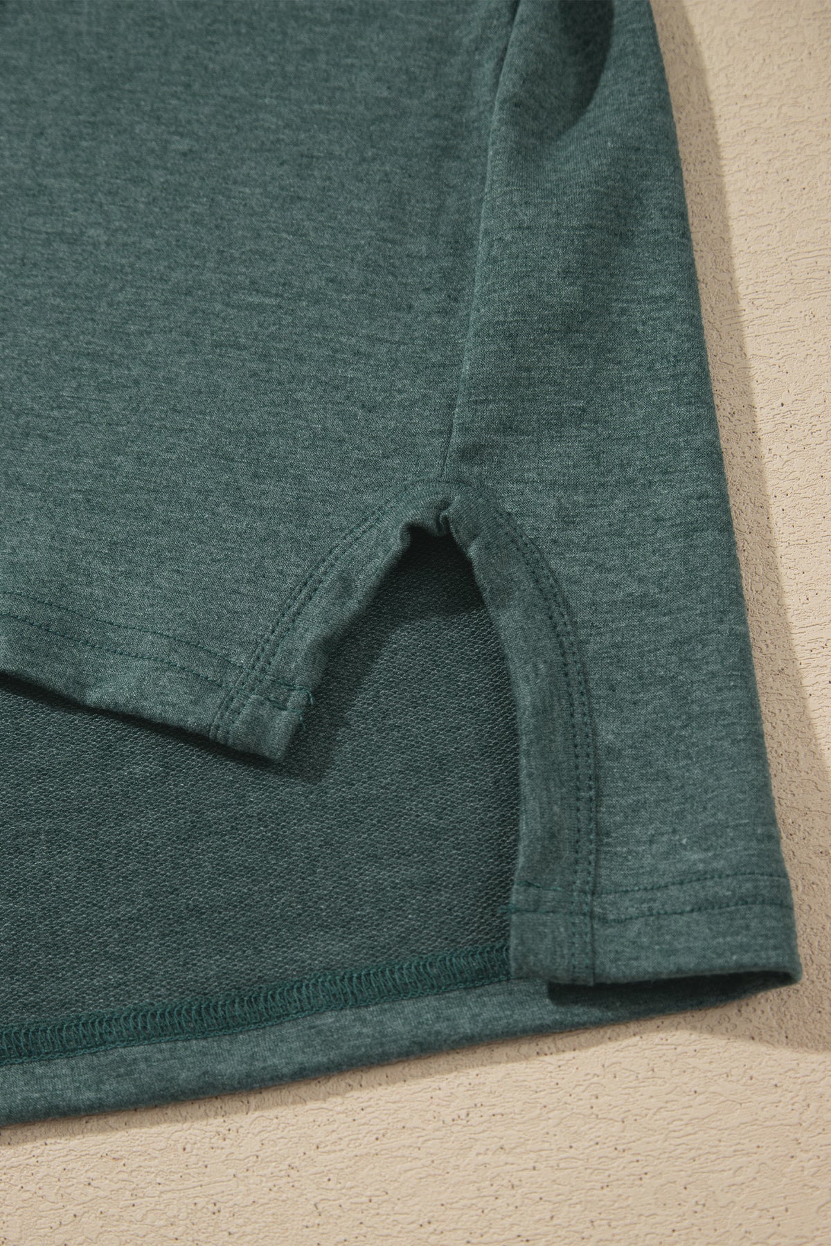 Raw Seam Patchwork Long Sleeve Top Pocket Casual Pants Set