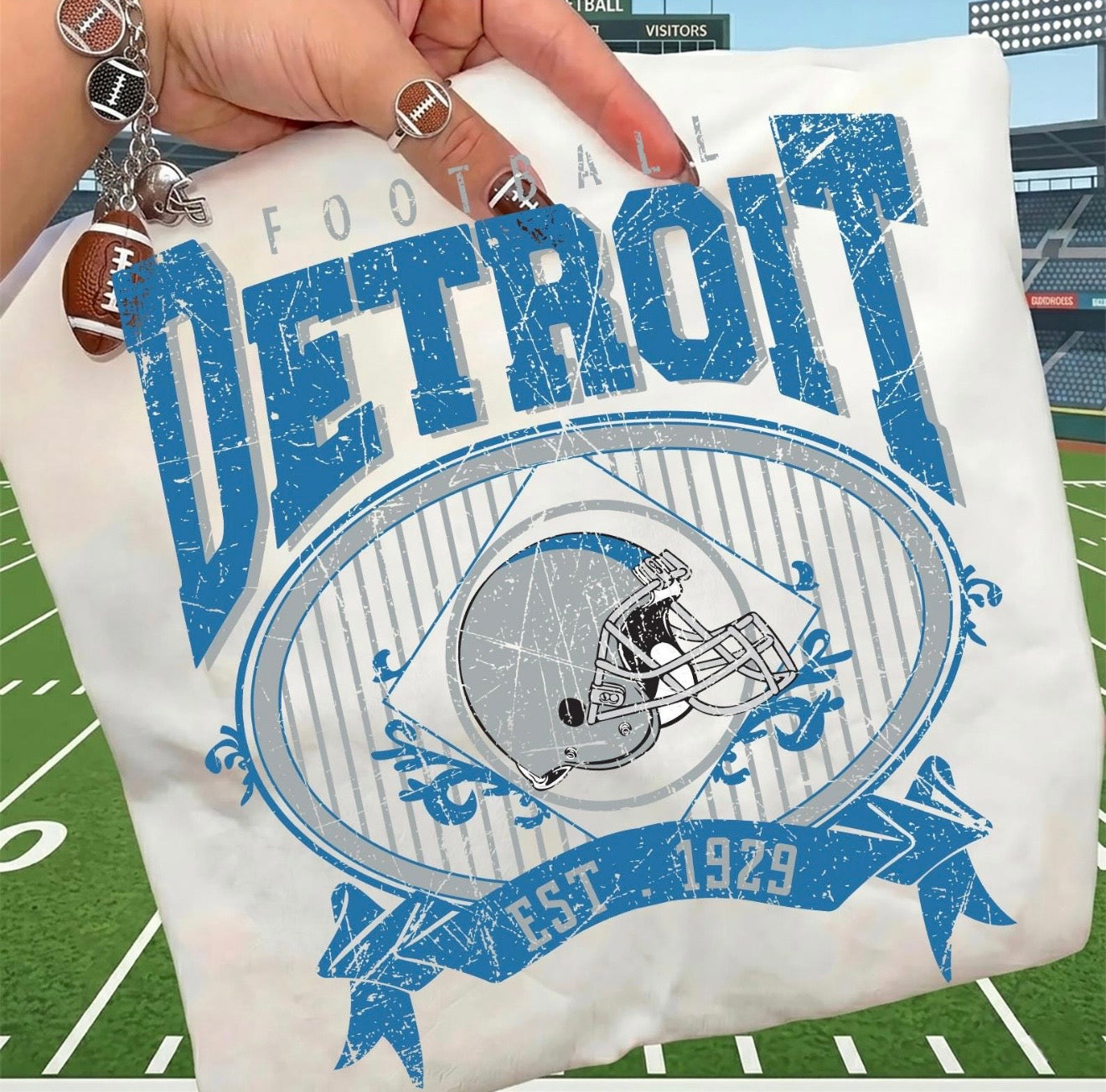 Vintage Custom Team Crewnecks - Style Option 1