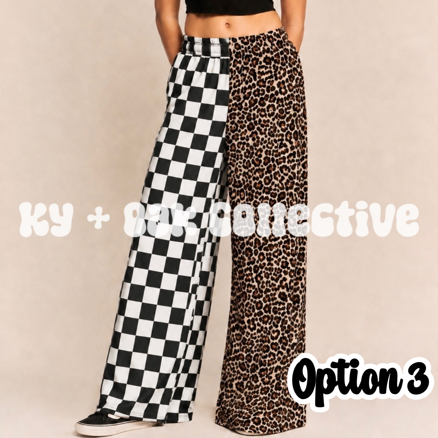 Ribbed Wide Leg Pants