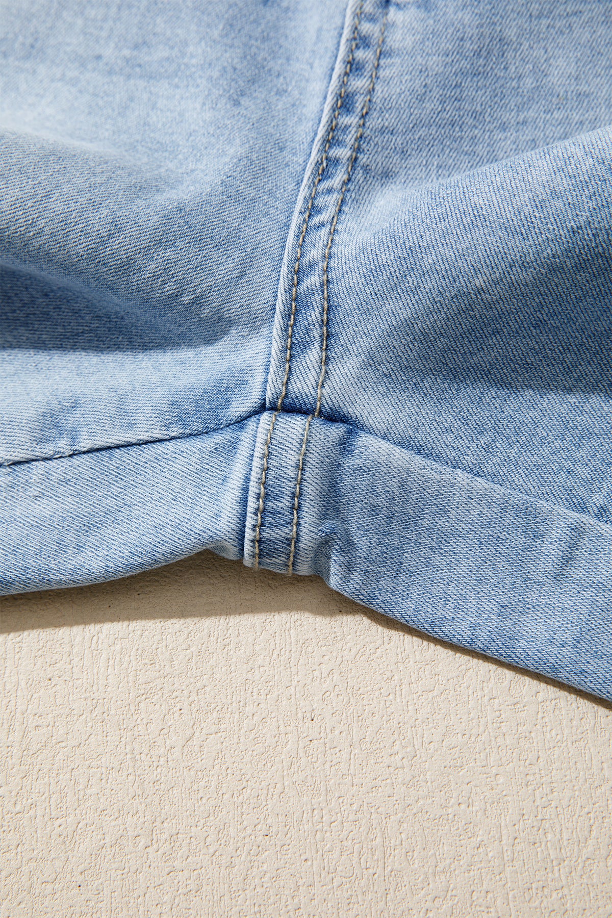 Raw Hem Loose Ankle-length Jeans