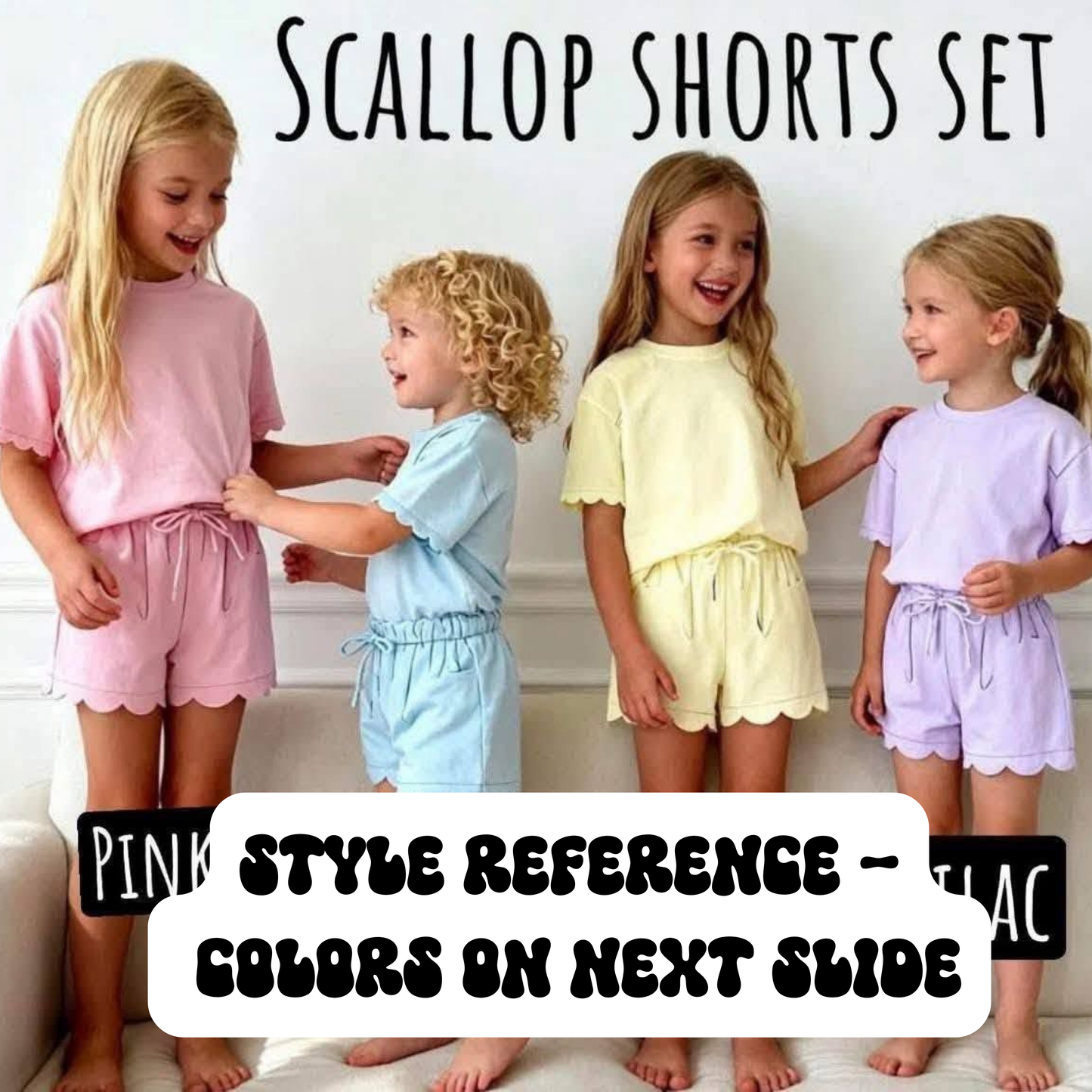 Scalloped Set | Multiple Options - RTS