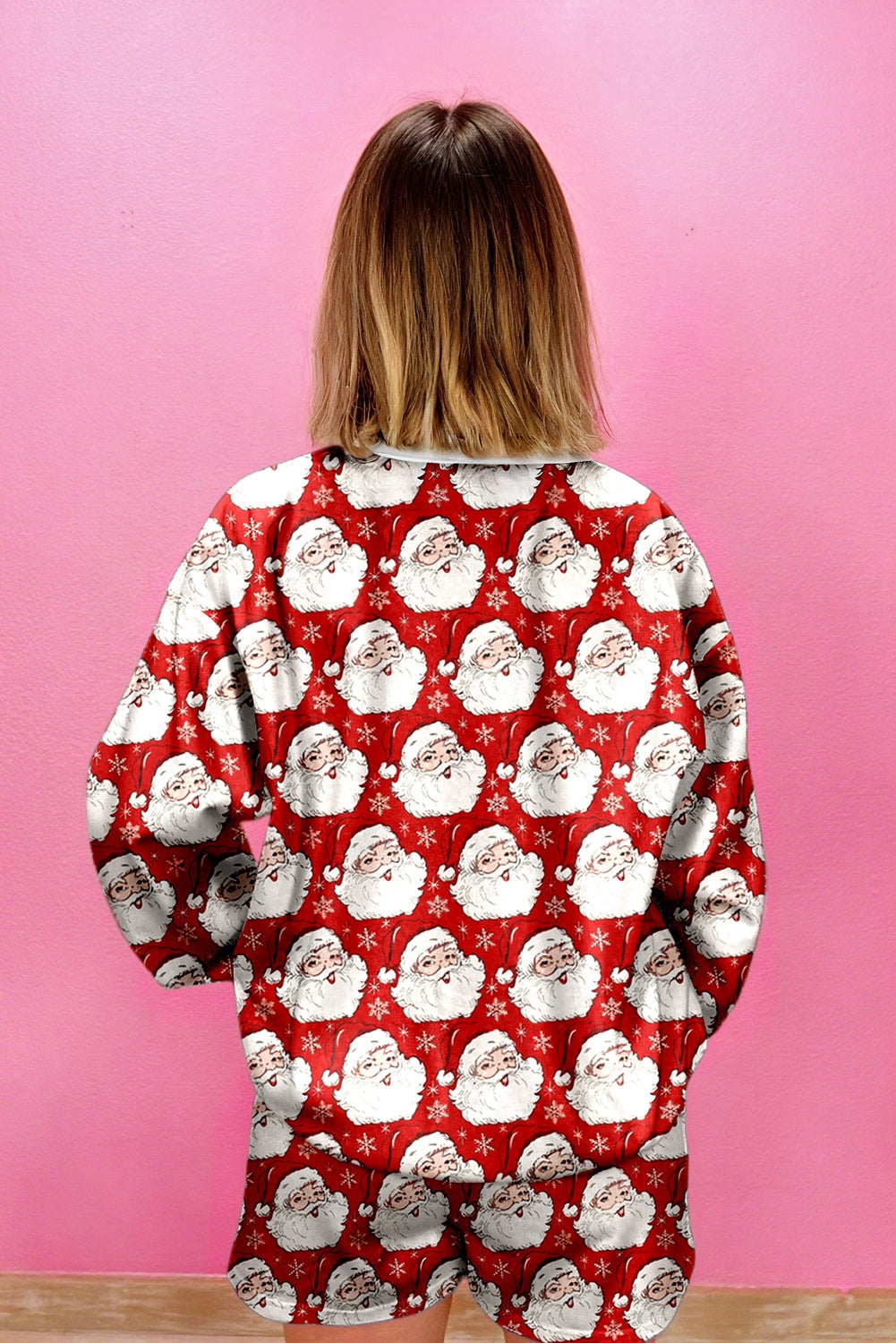 Ho Ho Ho Christmas Lounge Short Set
