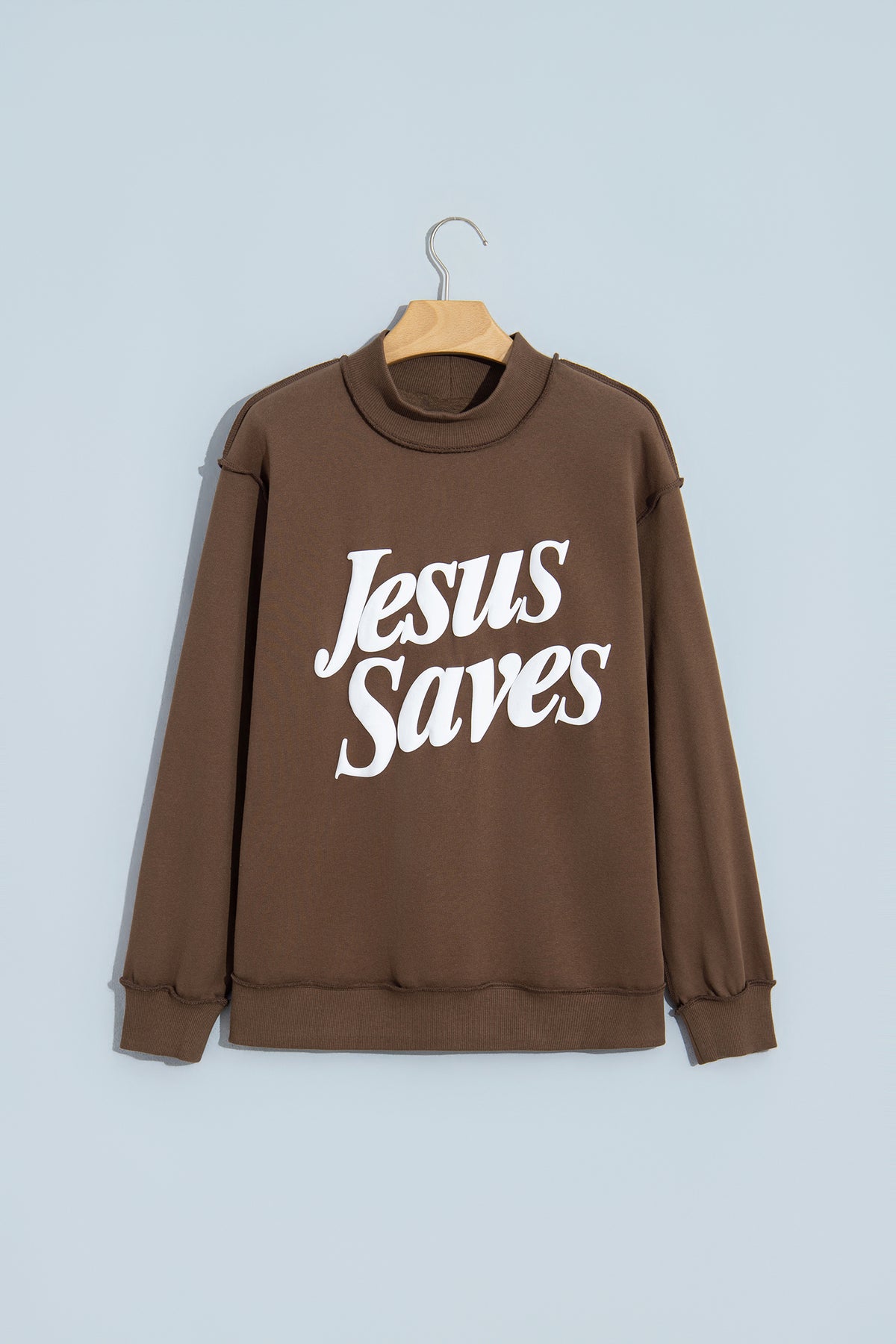 Jesus Saves Baggy Sweatshirt