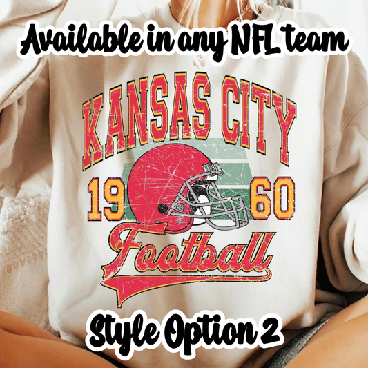 Vintage Custom Team Crewnecks - Style Option 2