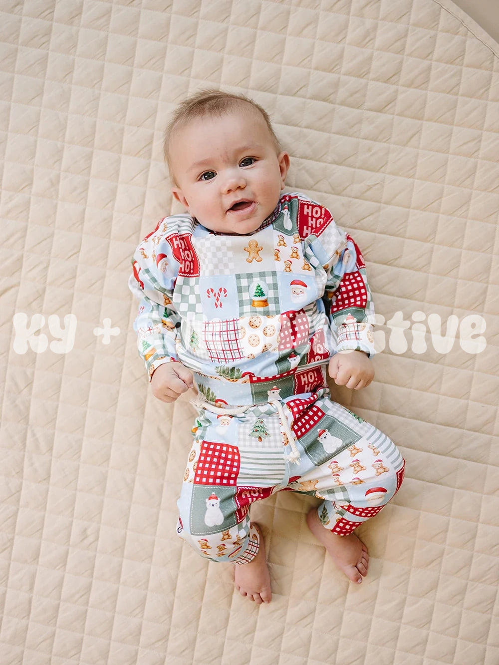 Jogger Set | Christmas Patchwork