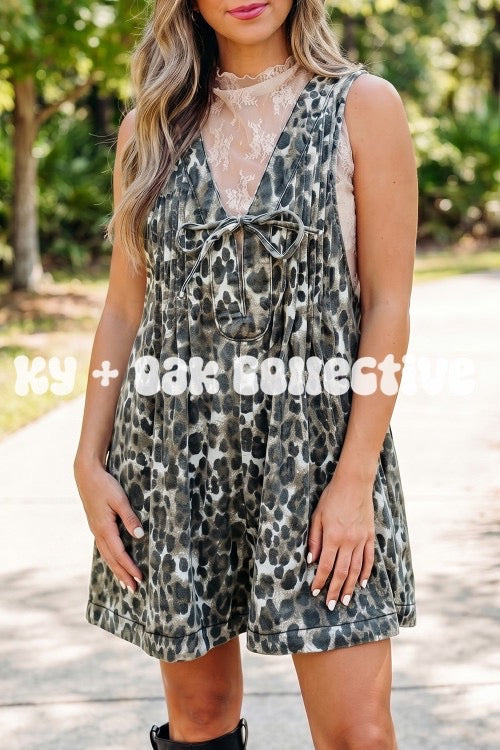 Denim Romper