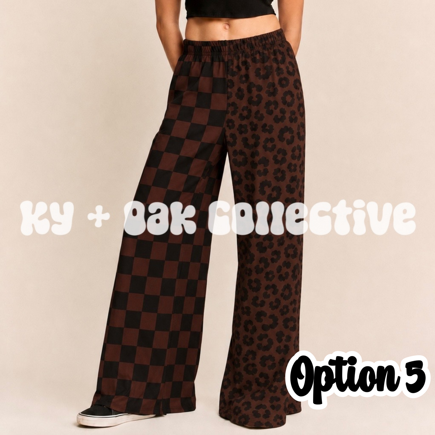 Ribbed Wide Leg Pants