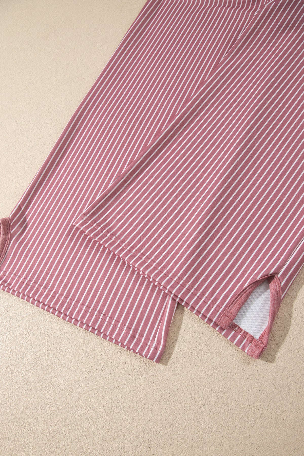 Raw Seam Patchwork Long Sleeve Top Pocket Casual Pants Set