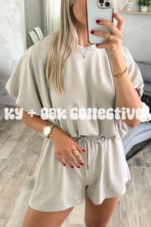 Smoke Gray Lounge Set