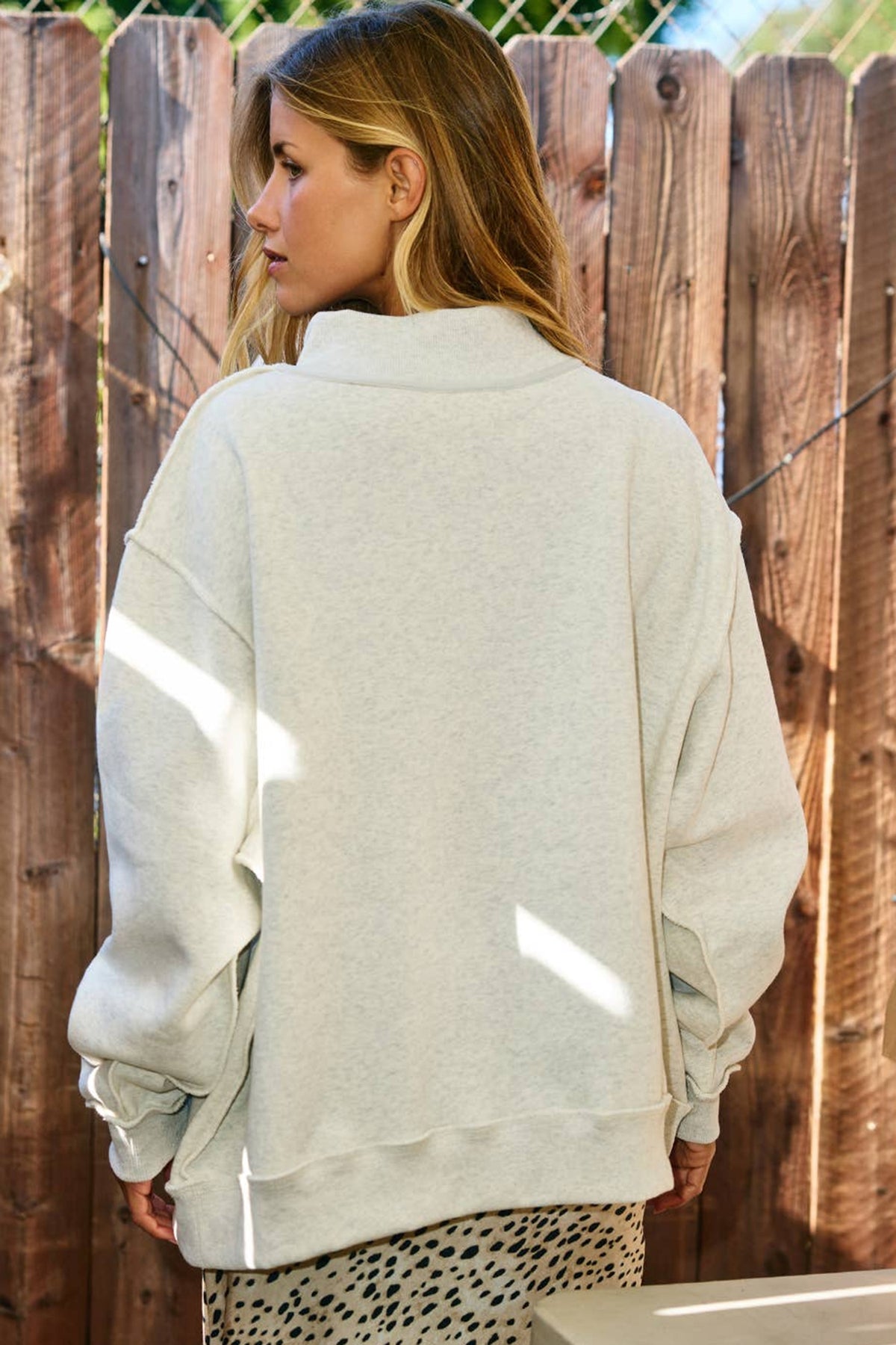 Jesus Long Sleeve Oversized Sweatshirt