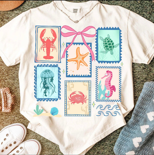 Sea Life Coquette Frames