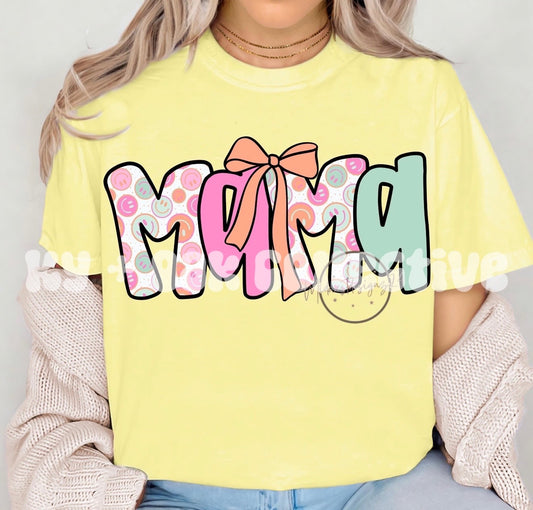Pastel Smilies Mama