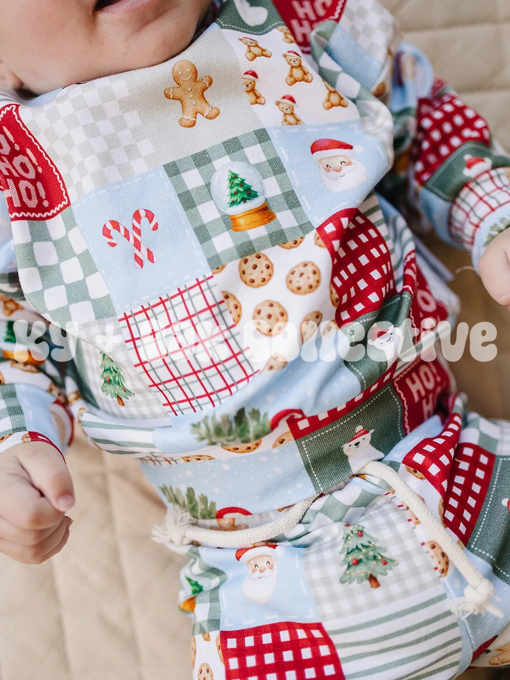 Jogger Set | Christmas Patchwork