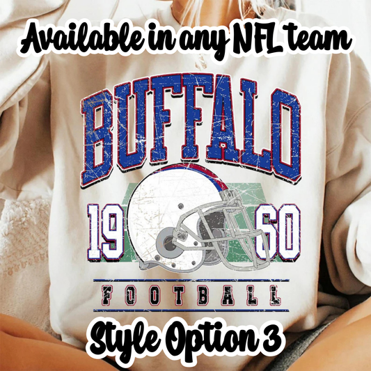 Vintage Custom Team Crewnecks - Style Option 3