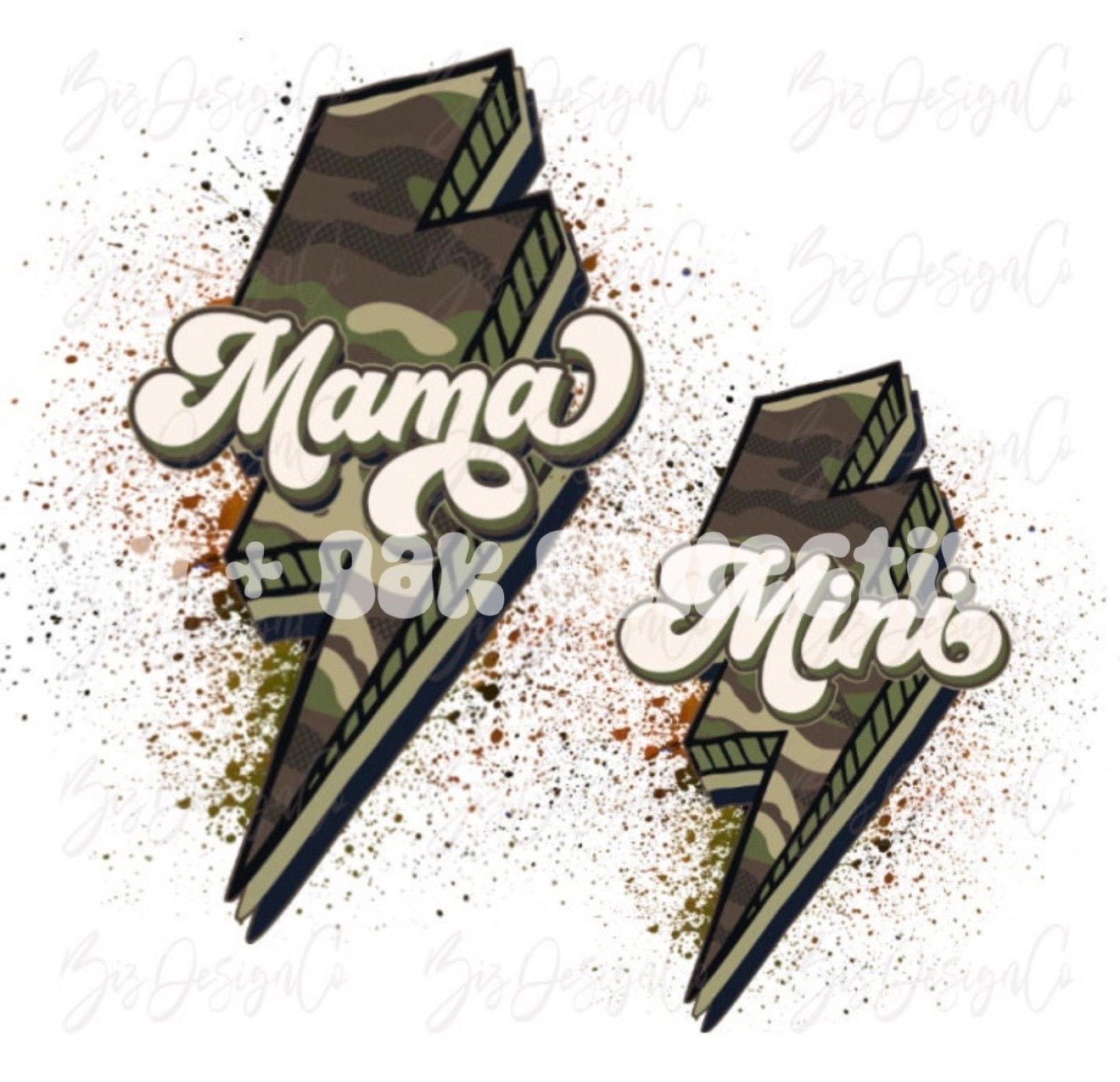 Camo Bolt Mama
