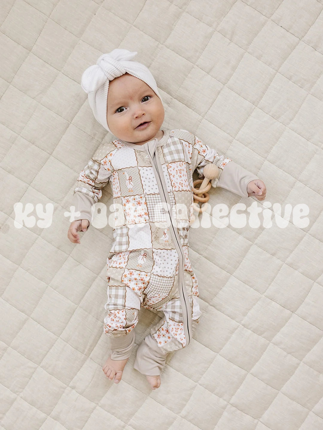 Bamboo Zip Romper | Cottage Goose