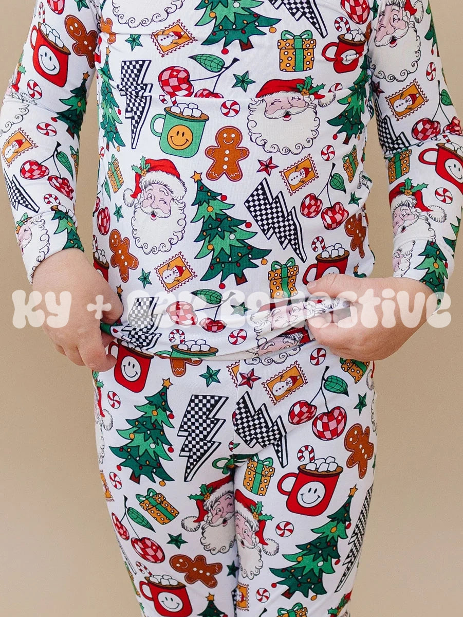 Bamboo Two Piece Set | Christmas Vibes