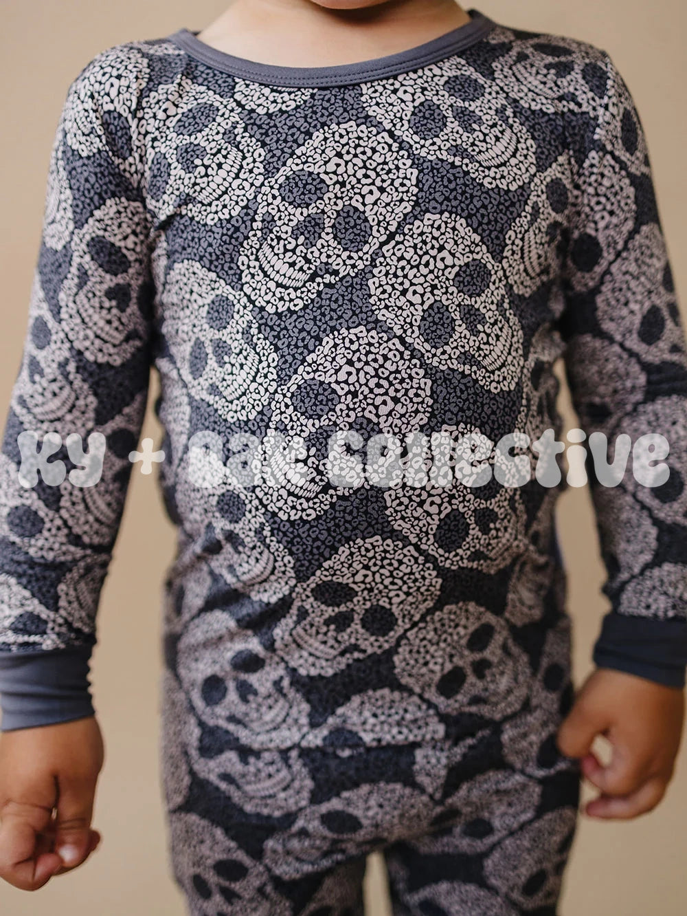 Bamboo Two Piece Set | Leopard Skull