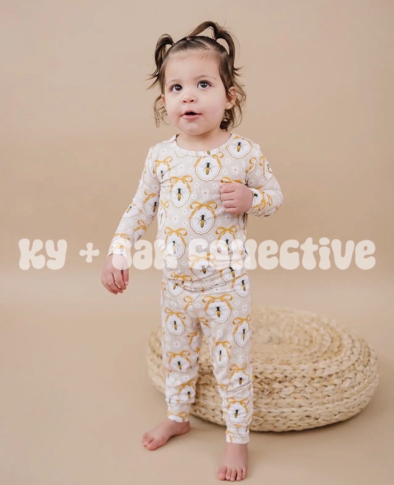 Bamboo Two Piece Set | Honey Bee - RTS