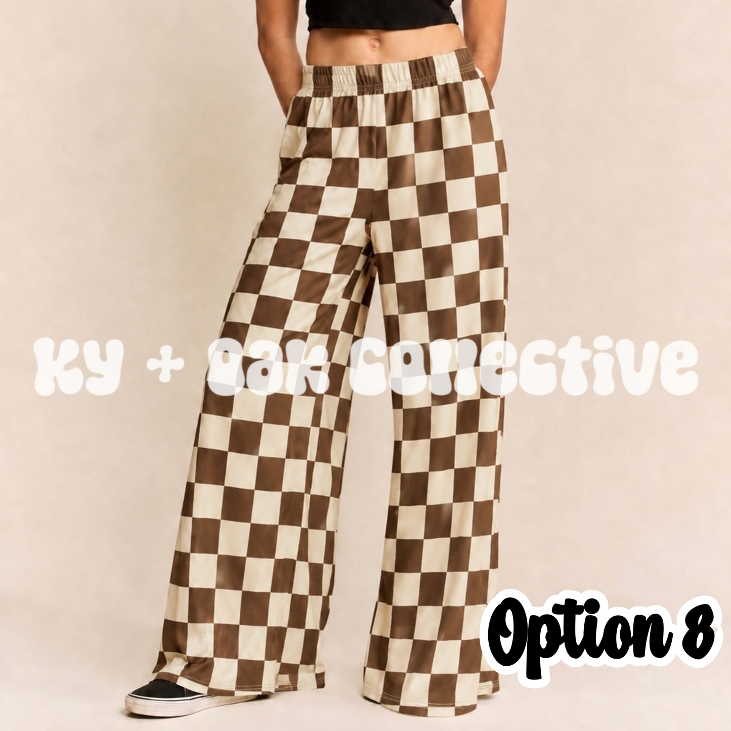Ribbed Wide Leg Pants