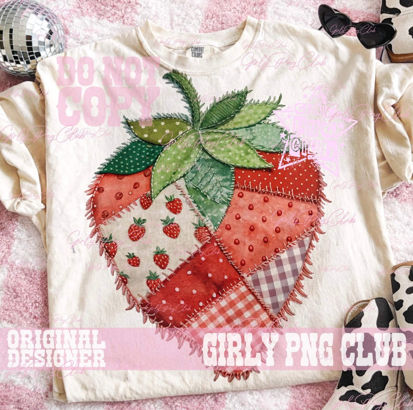 Quilted Strawberry