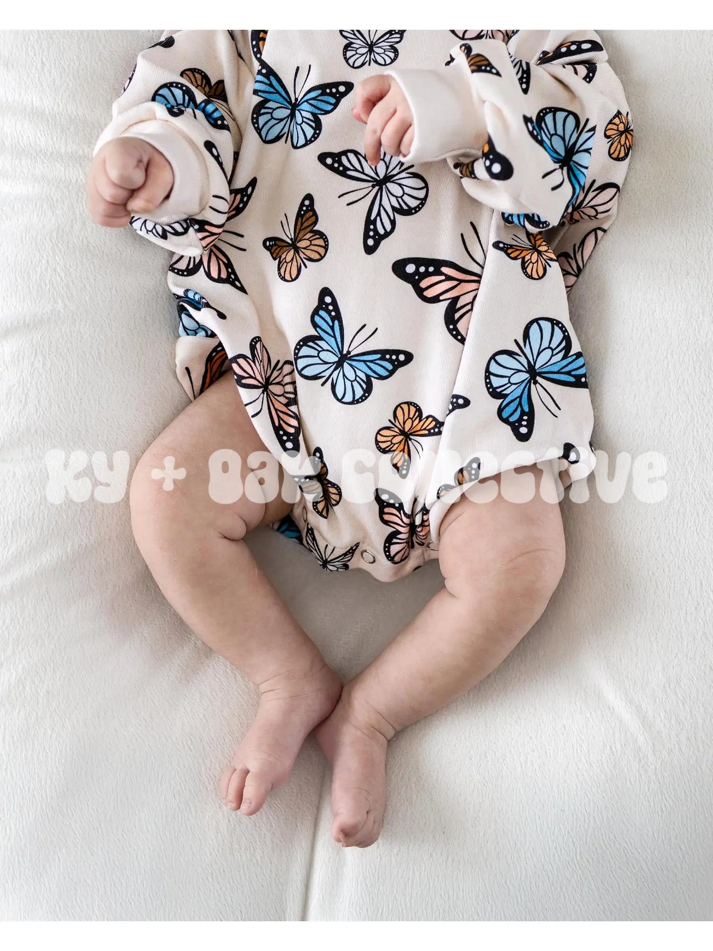Bubble Romper | Butterflies - RTS
