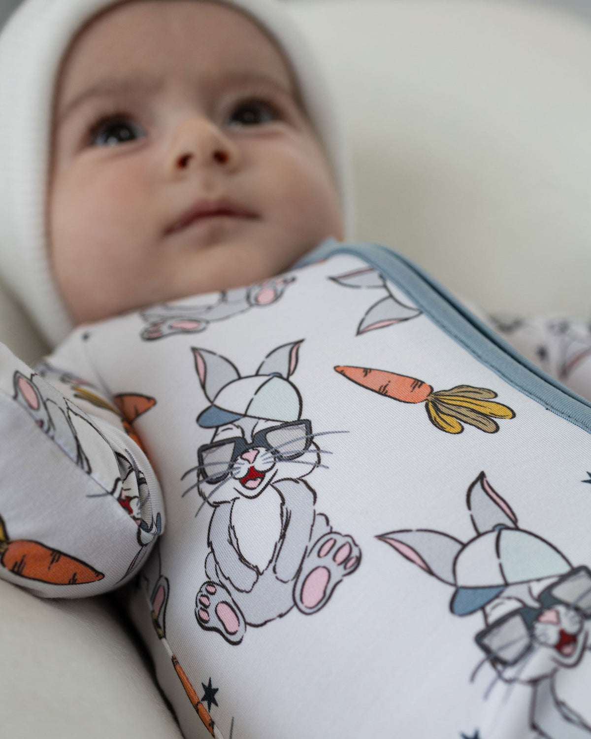 Bamboo Zip Romper | Rad Bunny