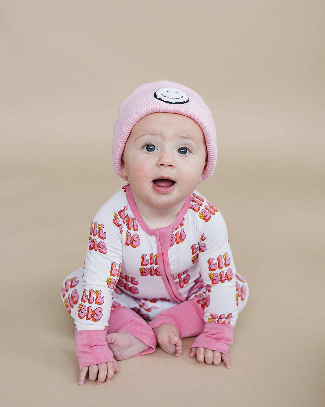 Bamboo Zip Romper | Lil Sis