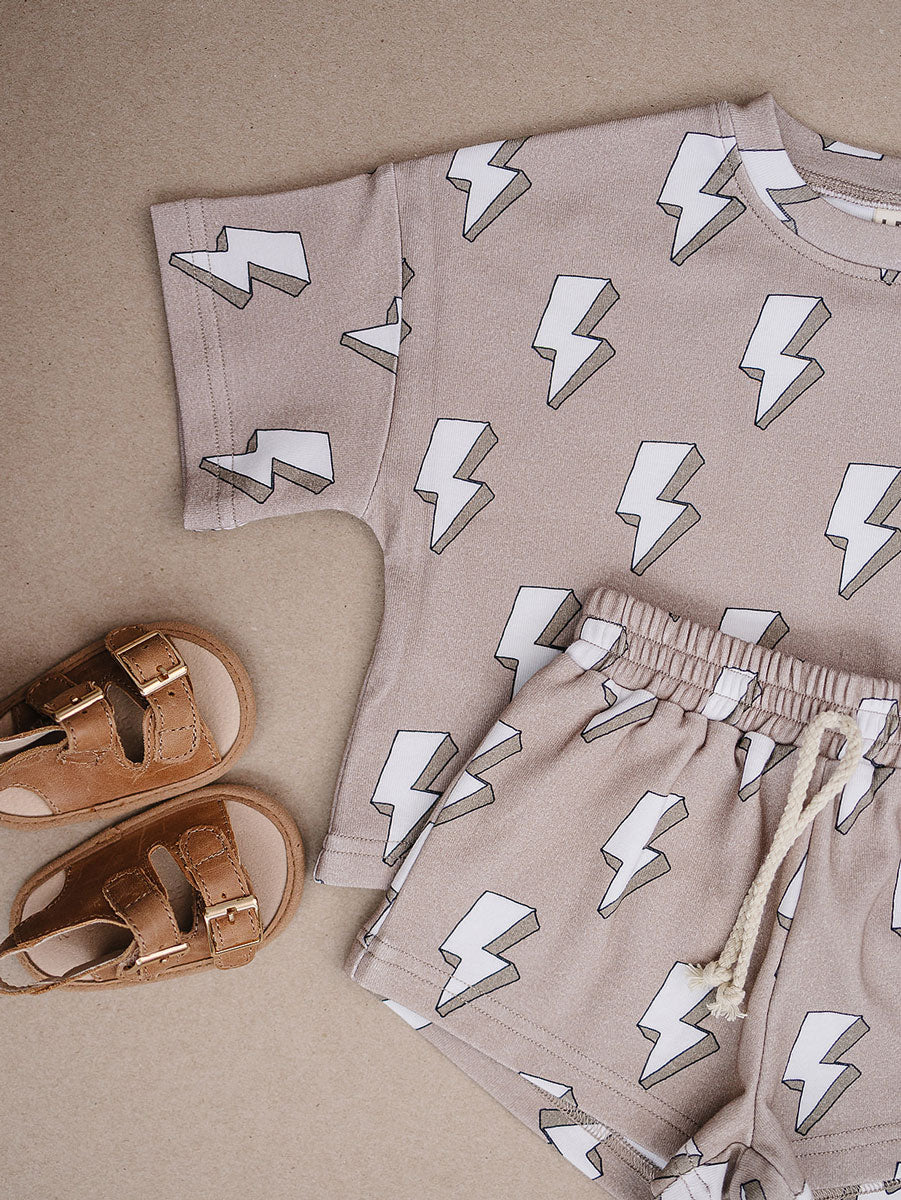 Shorts Set | Electric Beige