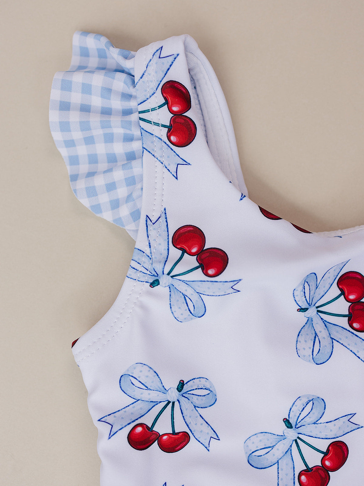 Two Piece Swimsuit | Blue Cherry