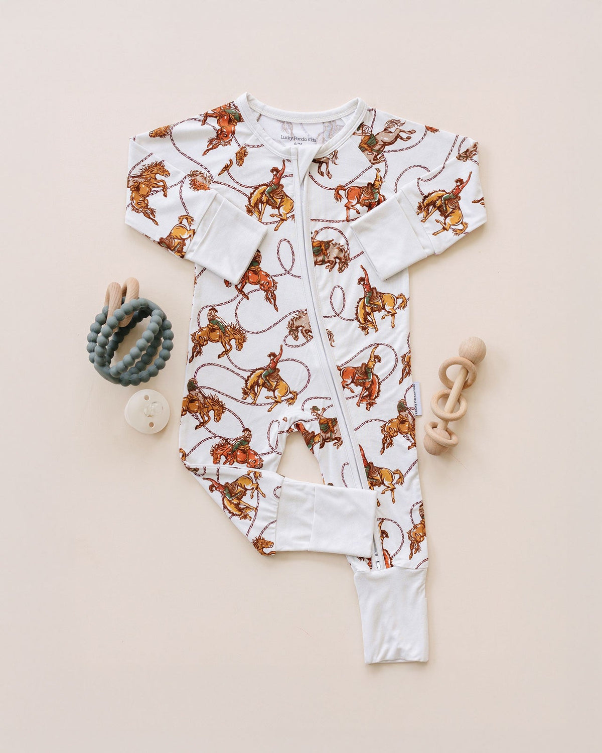 Bamboo Zip Romper | Rodeo Club