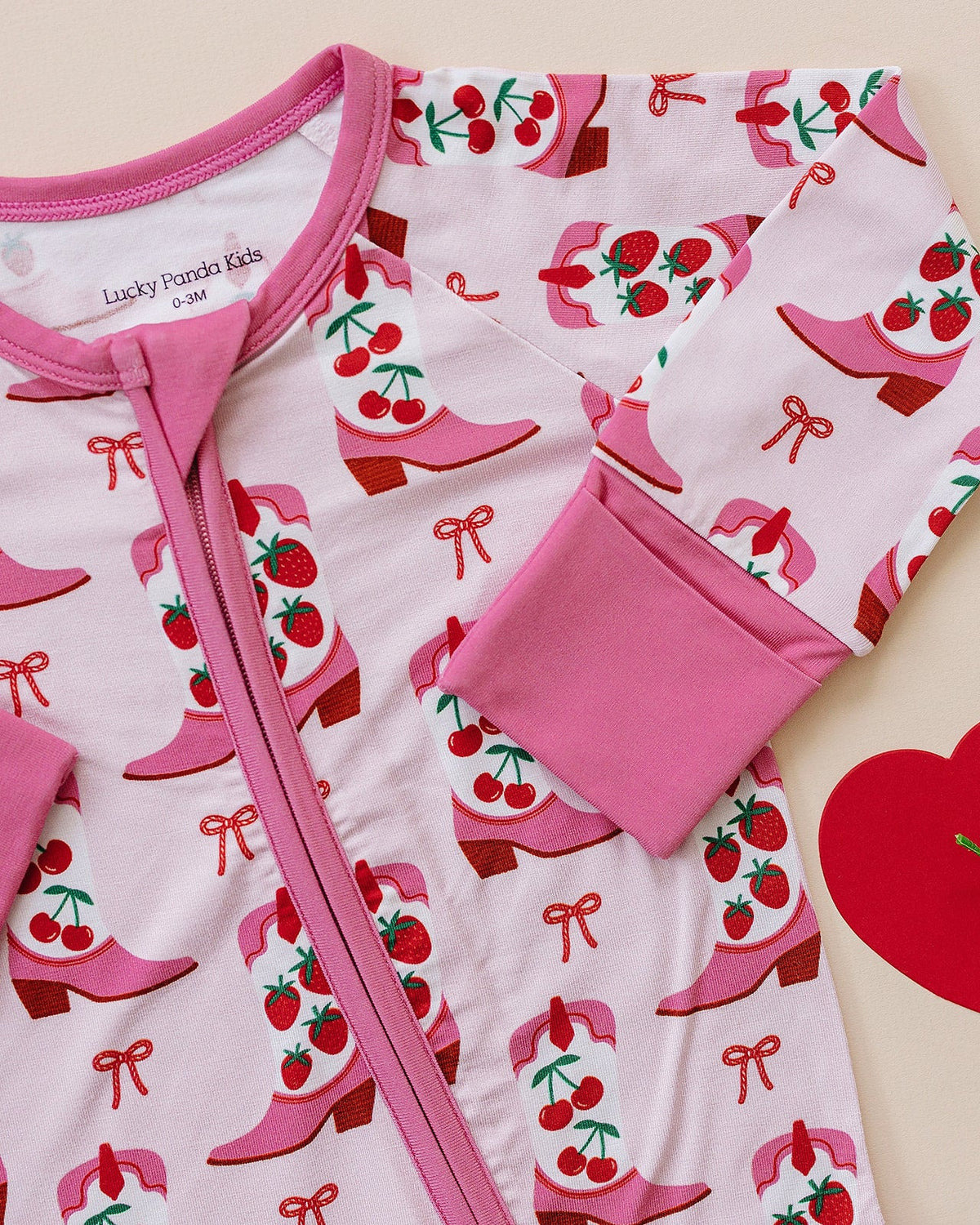 Bamboo Zip Romper | Bootsberry Cowgirl