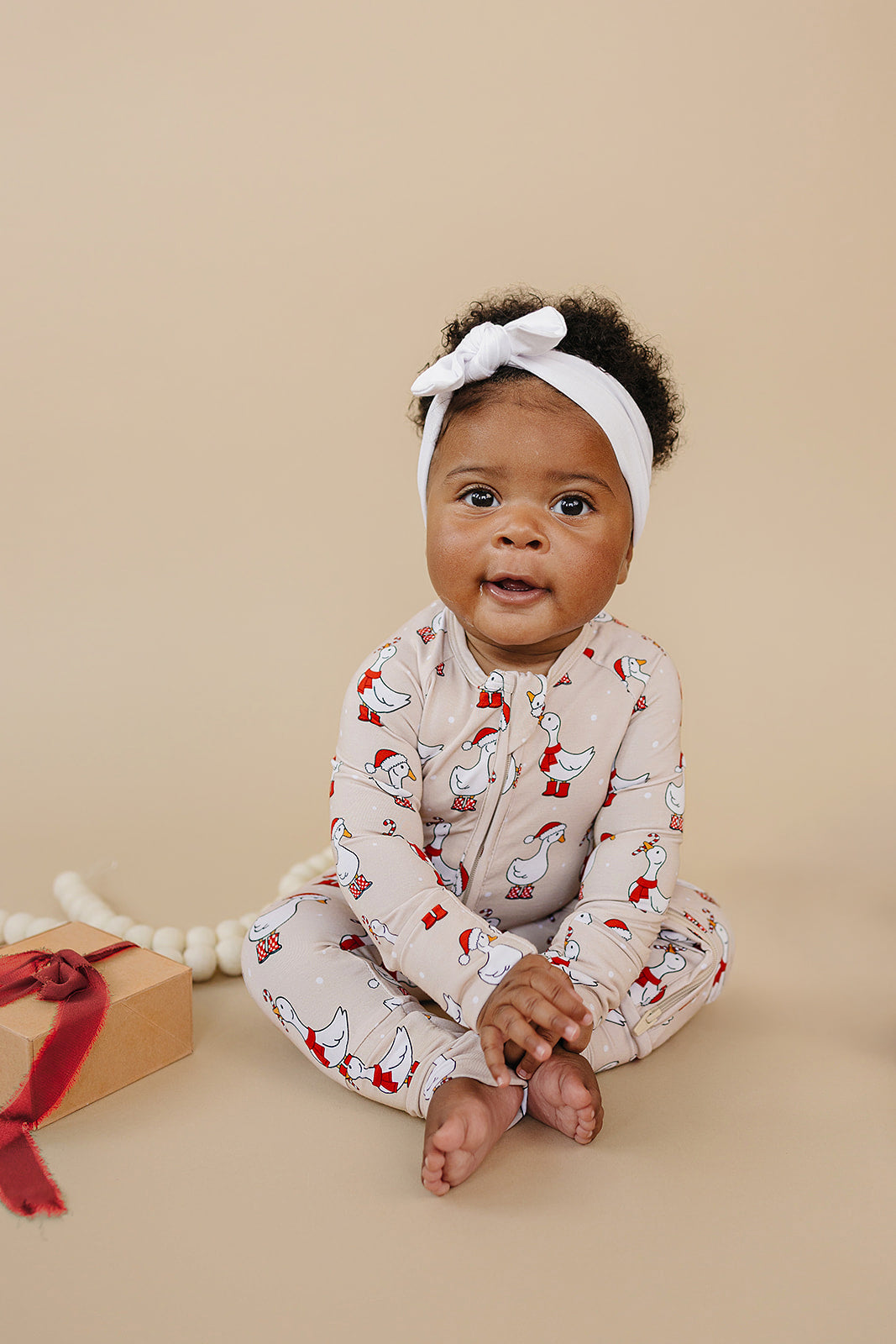 Bamboo Zip Romper | Merry Goose