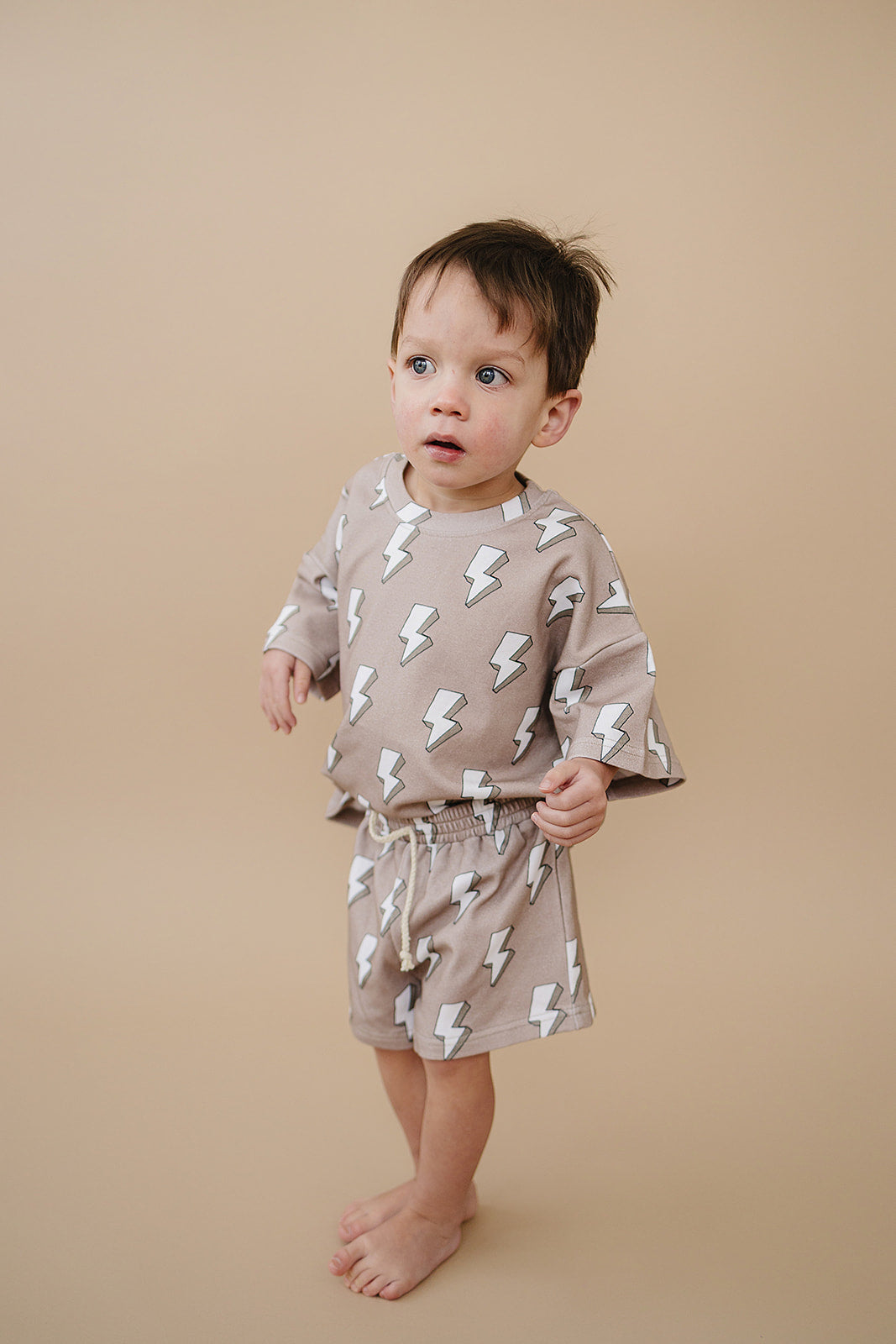 Shorts Set | Electric Beige
