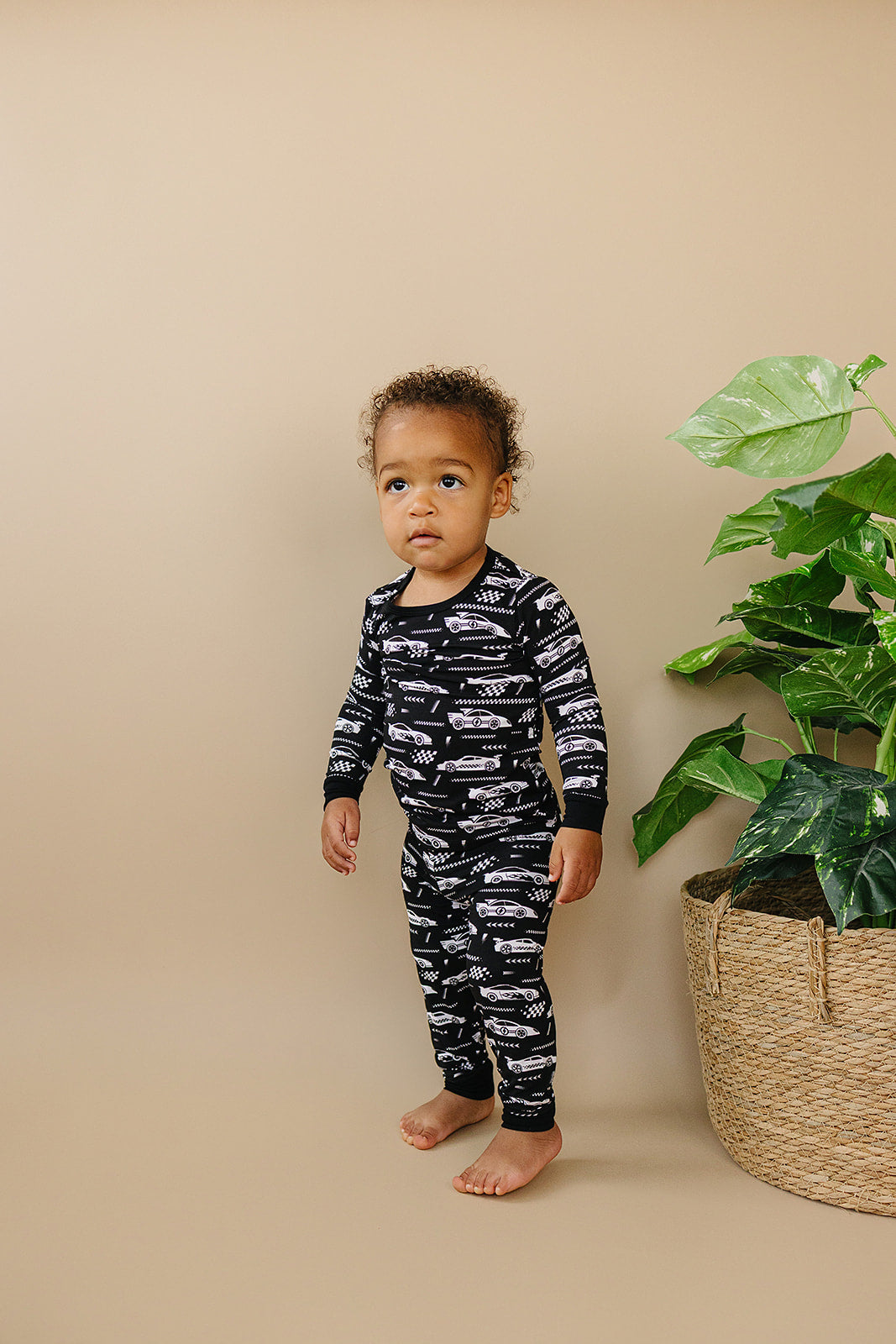 Bamboo Two Piece Set | Race Cars