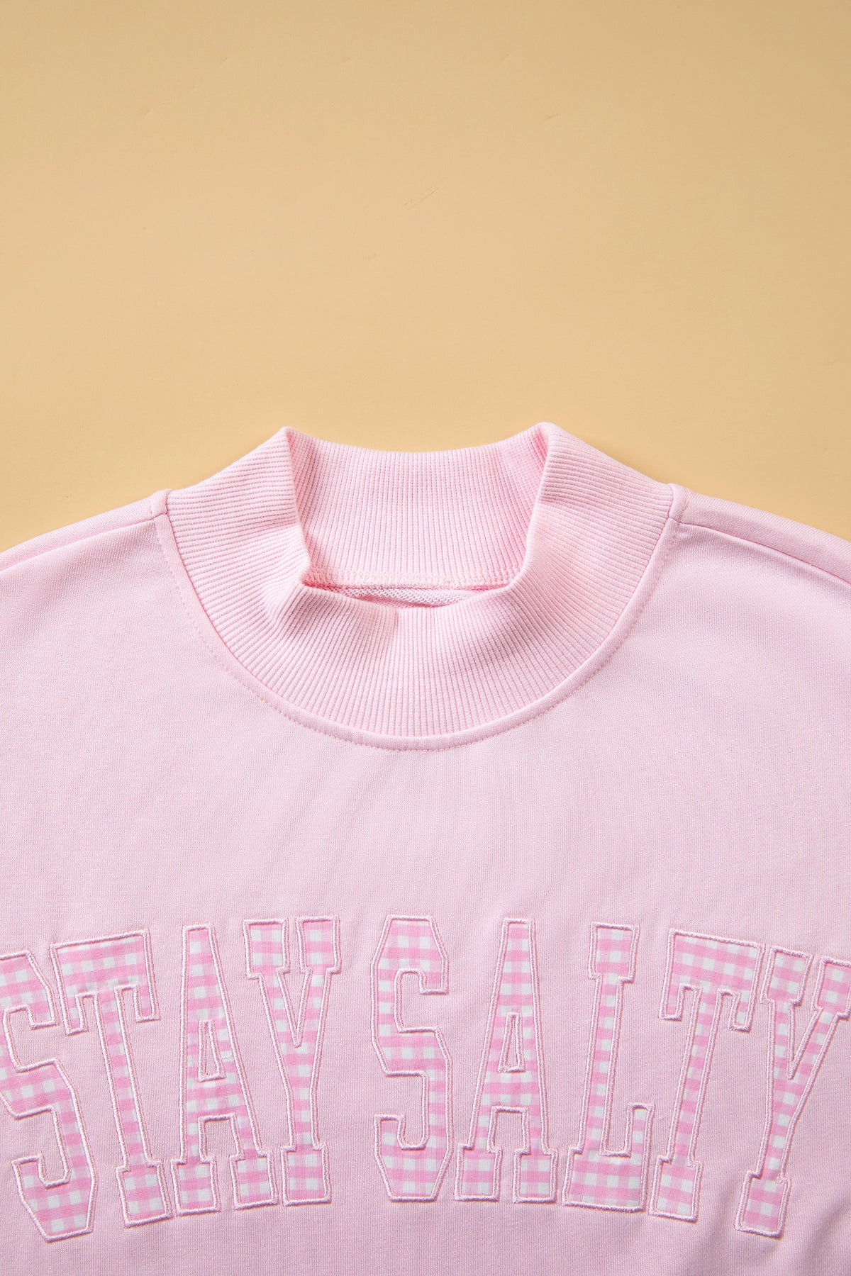Chestnu COZY Embroidered Long Sleeve Sweatshirt